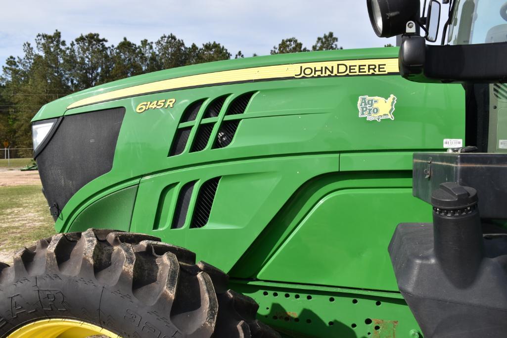 2017 John Deere 6145R MFWD tractor