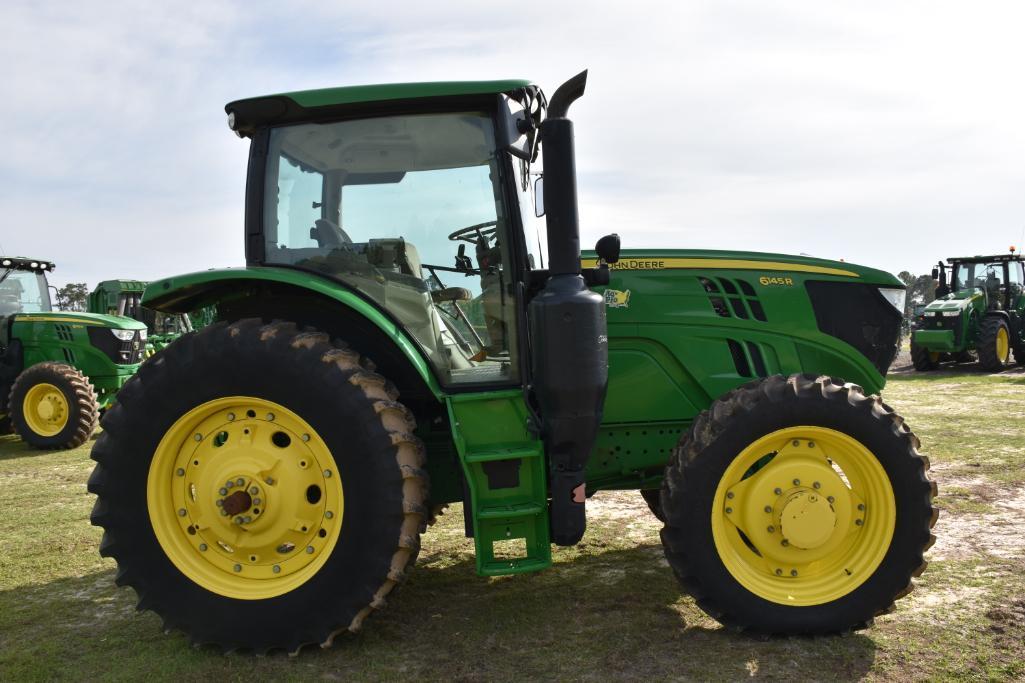 2017 John Deere 6145R MFWD tractor
