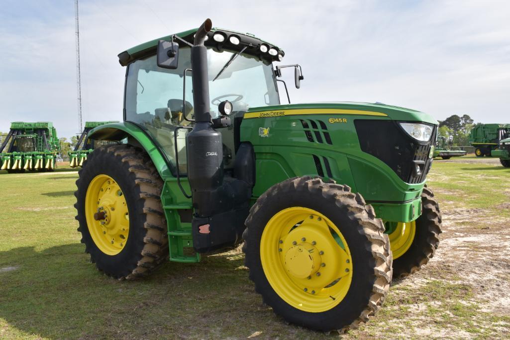 2017 John Deere 6145R MFWD tractor