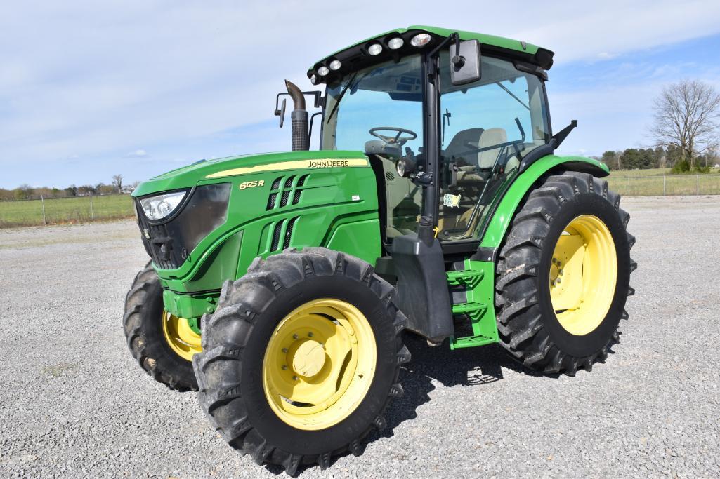 2015 John Deere 6125R MFWD tractor