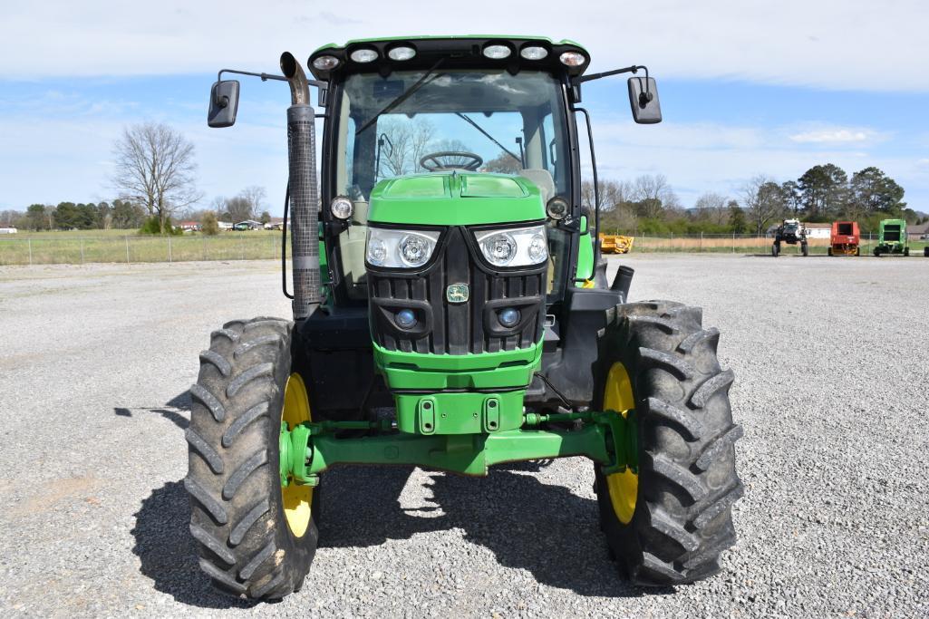2015 John Deere 6125R MFWD tractor