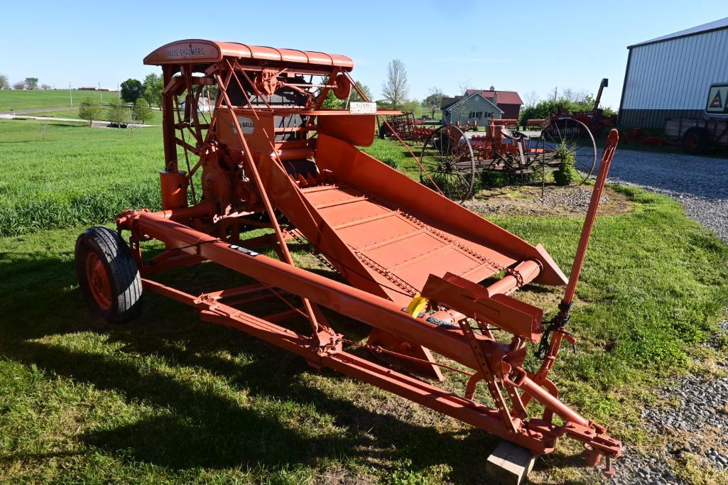 Allis-Chalmers pull-type Roto-baler