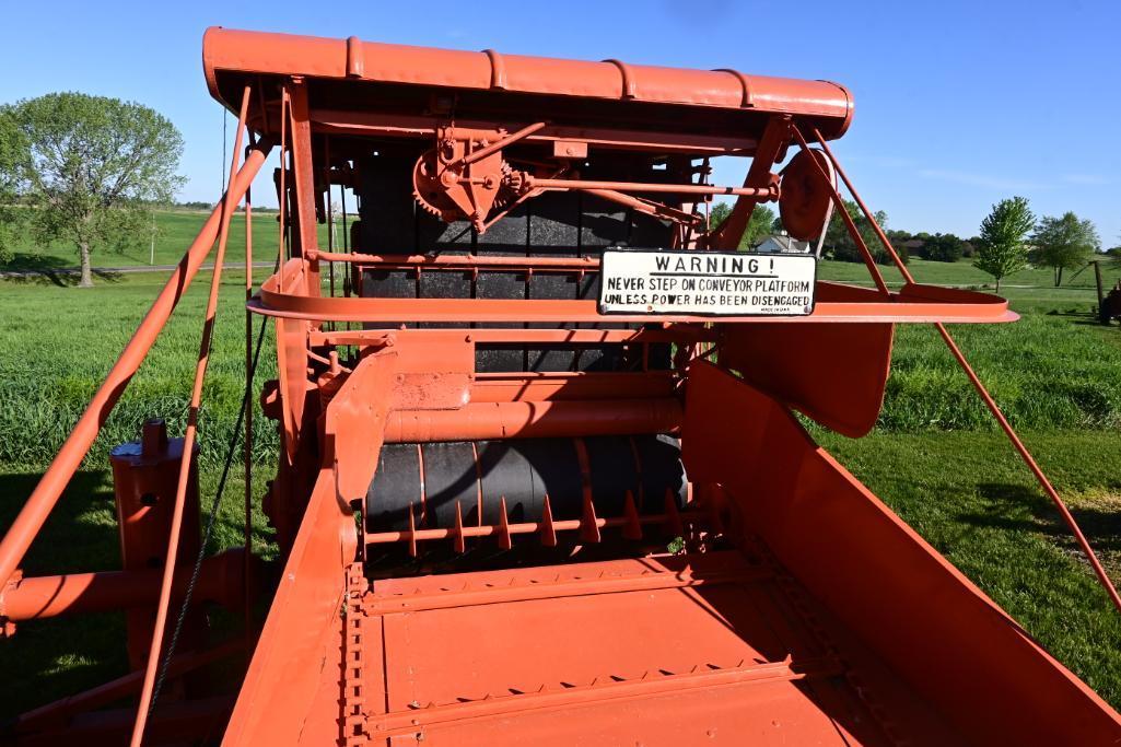 Allis-Chalmers pull-type Roto-baler