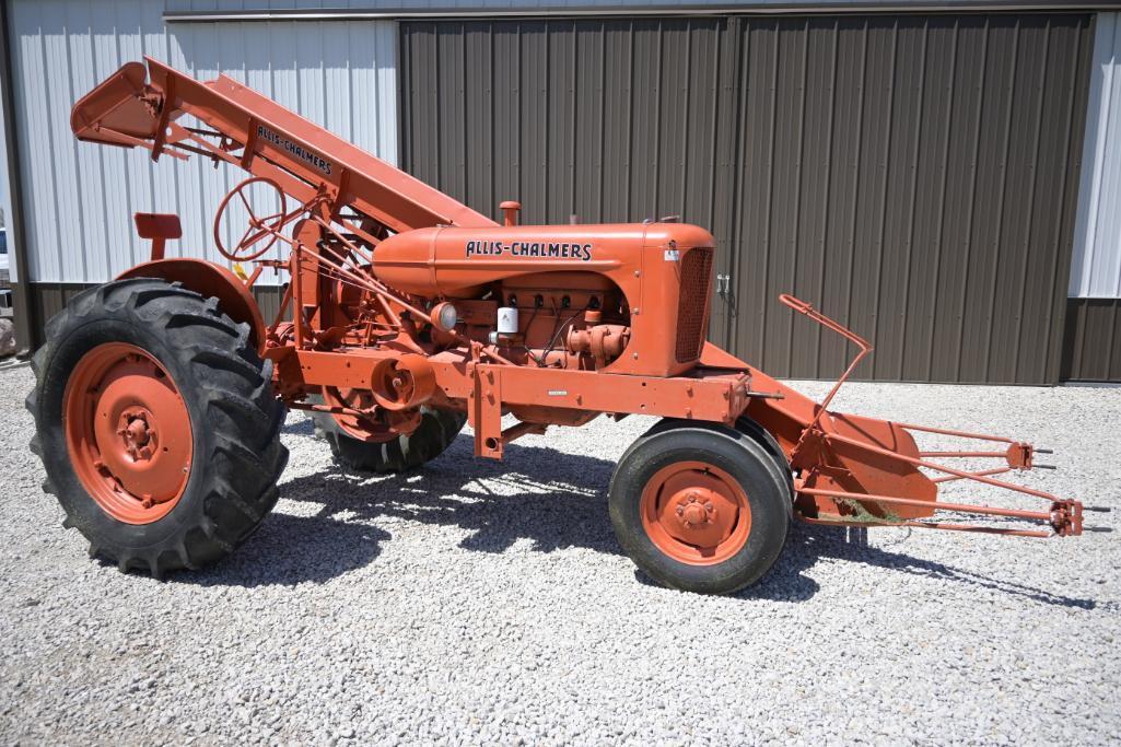 1946 Allis Chalmers WC 2wd tractor