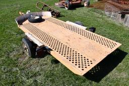 Allis-Chalmers 10' pull-type trailer