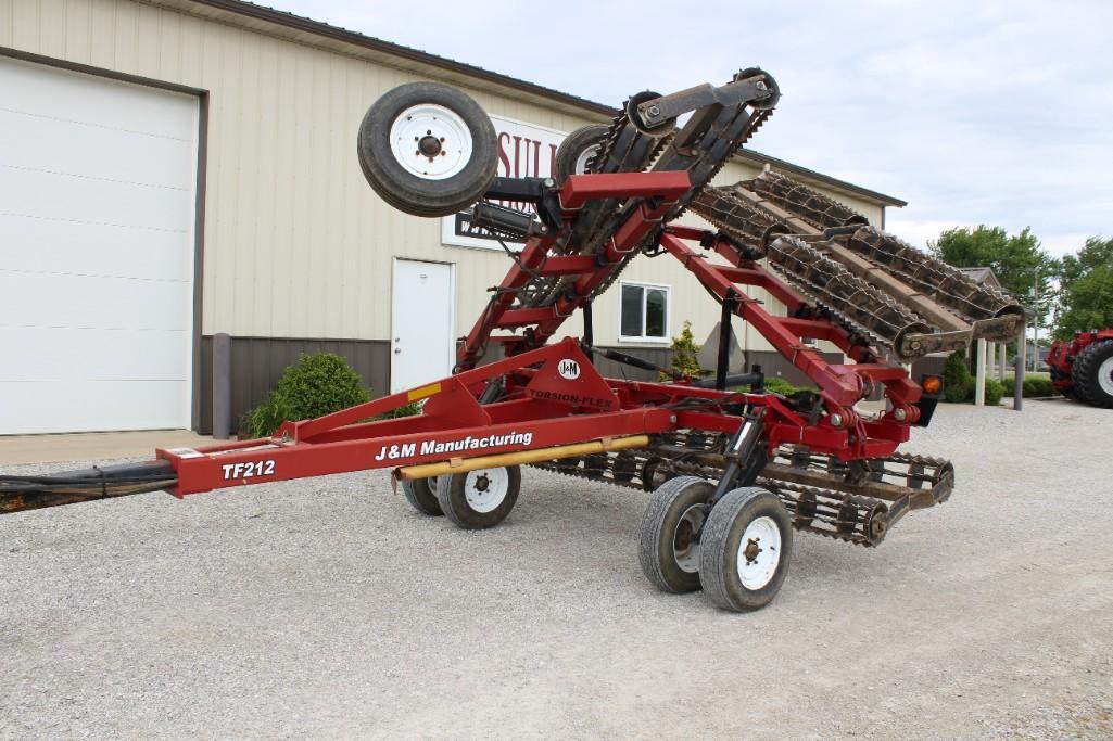 2015 J&M TF212 35' double rolling basket