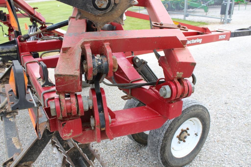2015 J&M TF212 35' double rolling basket