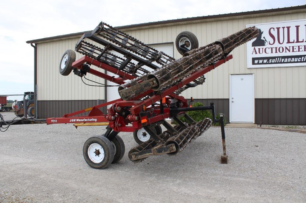 2015 J&M TF212 35' double rolling basket