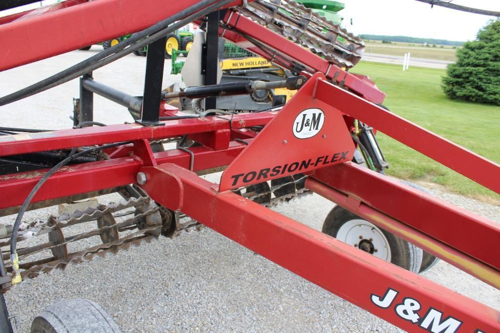 2015 J&M TF212 35' double rolling basket