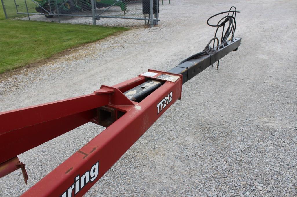 2015 J&M TF212 35' double rolling basket