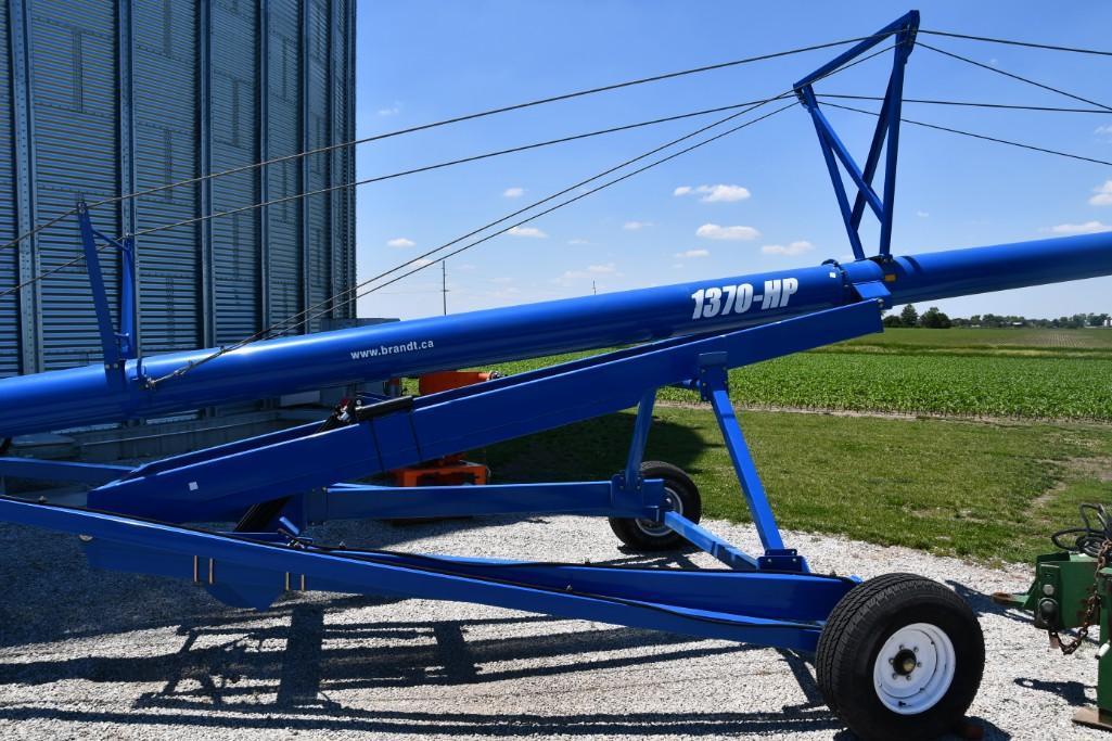 2009 Brandt 13"x70' swing away grain auger