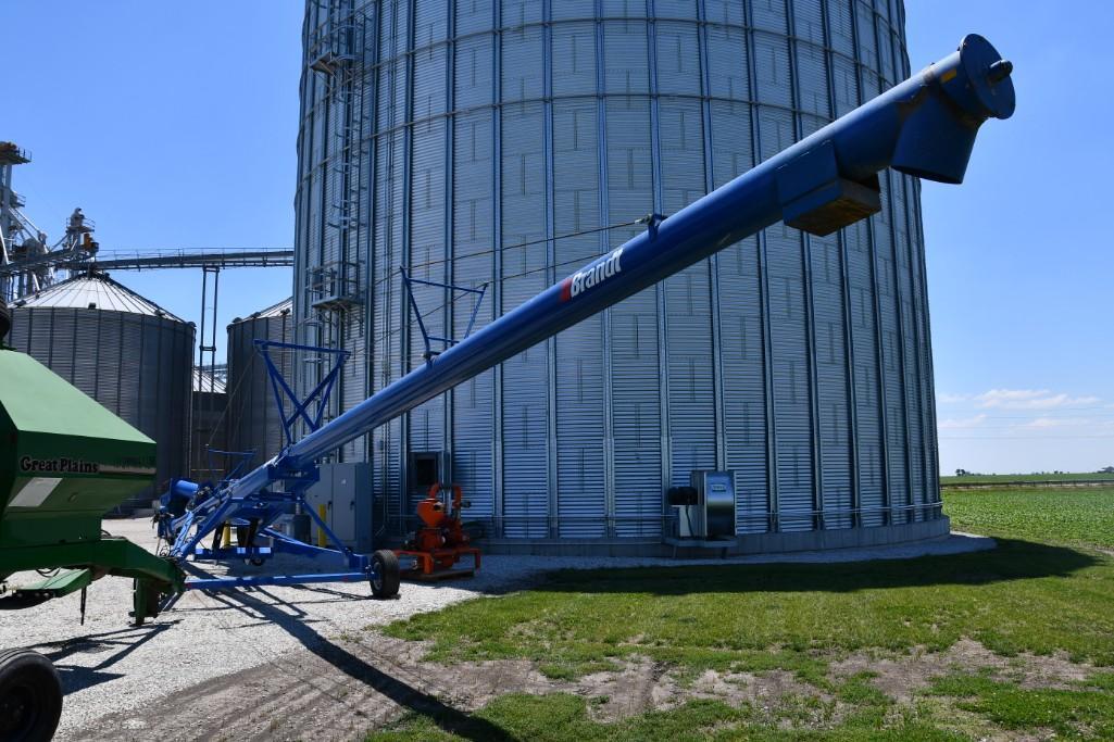 2009 Brandt 13"x70' swing away grain auger