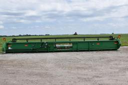 2010 John Deere 635F 35' grain platform