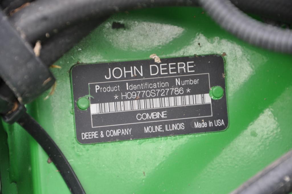 2008 John Deere 9770 STS 2wd combine