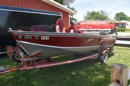 1993 Lund 16' Adventure Series Rebel