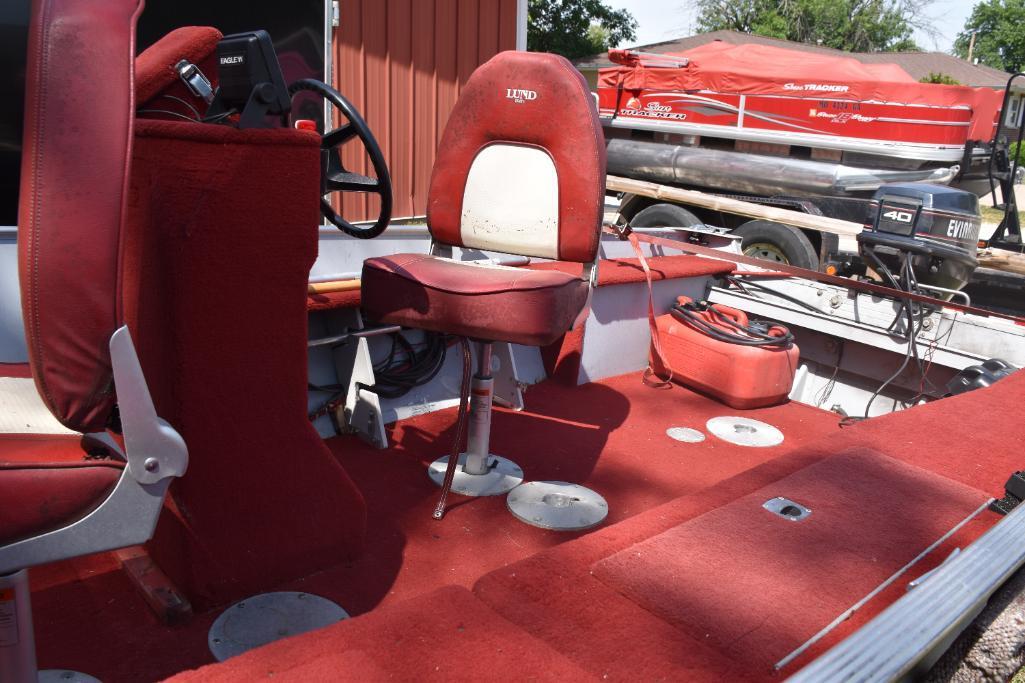 1993 Lund 16' Adventure Series Rebel