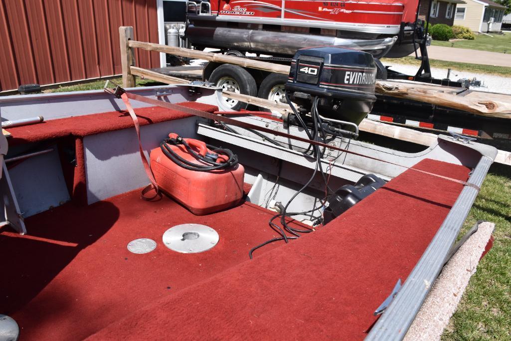 1993 Lund 16' Adventure Series Rebel