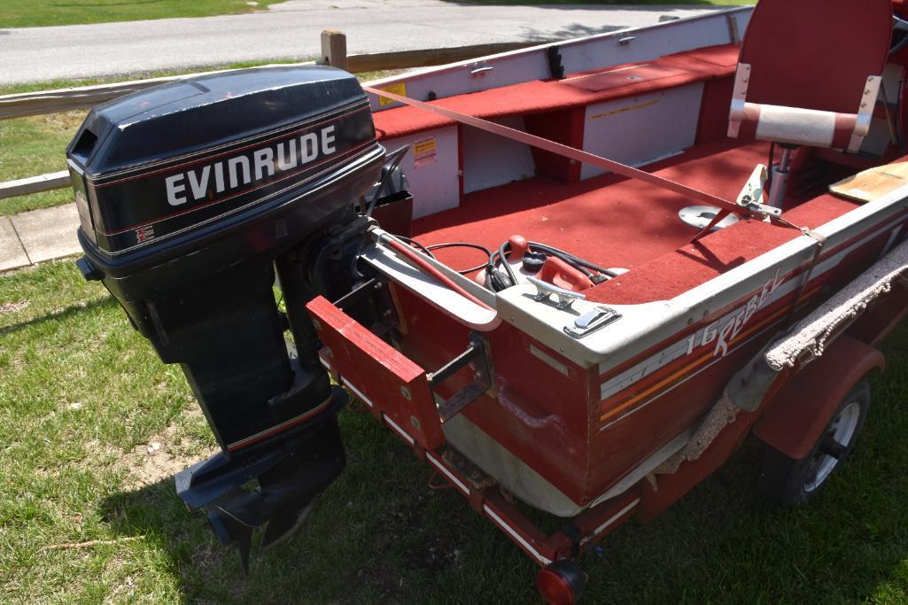 1993 Lund 16' Adventure Series Rebel