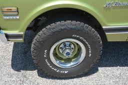 1972 Chevrolet K-5 Blazer