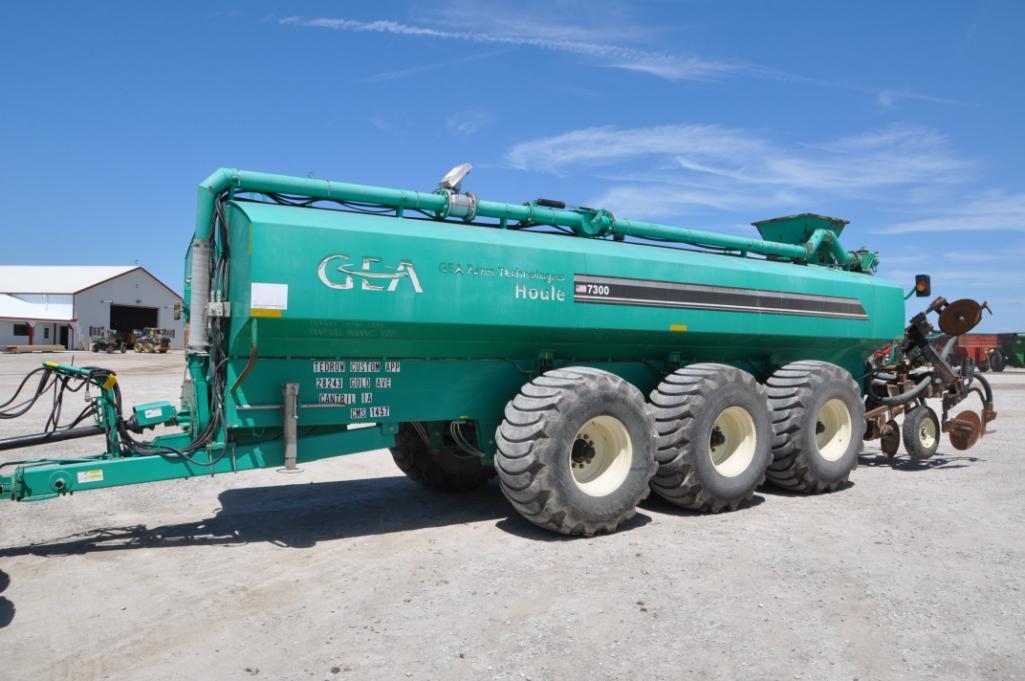 2010 Houle 7300 manure tanker
