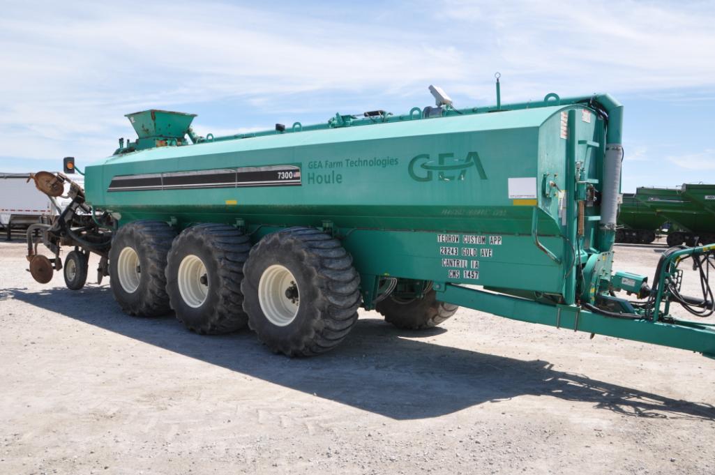 2010 Houle 7300 manure tanker