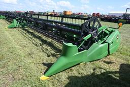 2013 John Deere 625F 25' HydraFlex platform