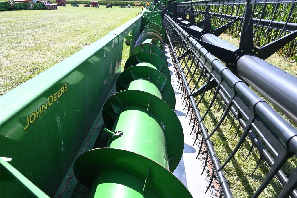 2013 John Deere 625F 25' HydraFlex platform