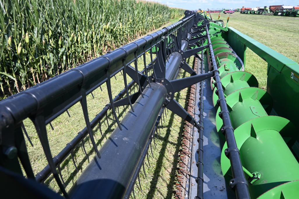 2013 John Deere 625F 25' HydraFlex platform