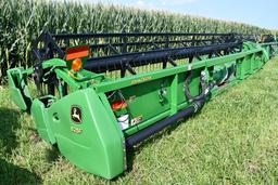 2013 John Deere 625F 25' HydraFlex platform