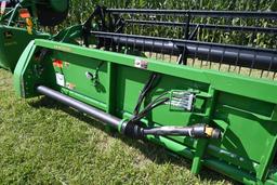 2013 John Deere 625F 25' HydraFlex platform