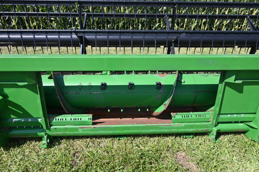 2013 John Deere 625F 25' HydraFlex platform