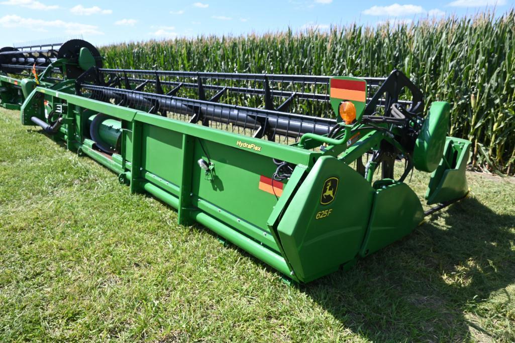2013 John Deere 625F 25' HydraFlex platform