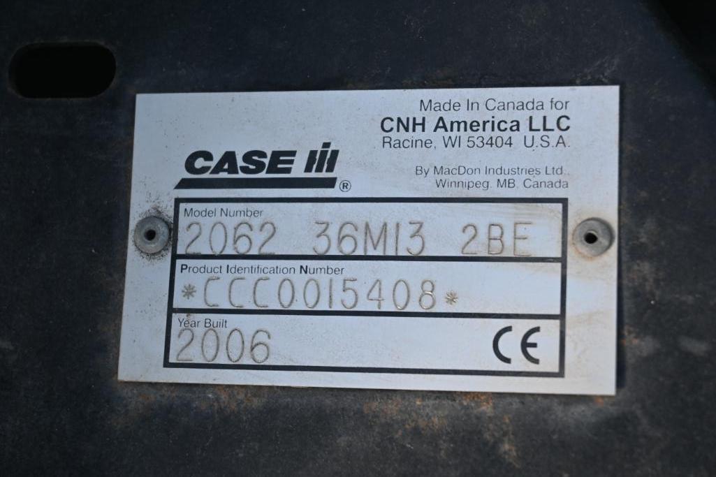 2006 Case-IH 2062 36' flex draper head
