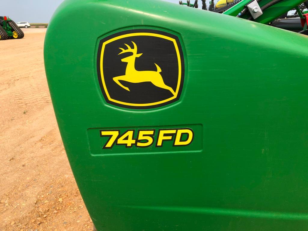 2019 John Deere 745FD 45' flex draper head