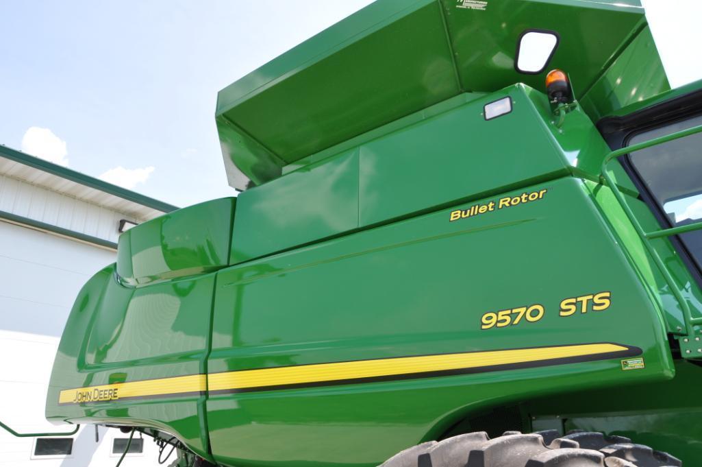 2011 John Deere 9570 STS 2wd combine