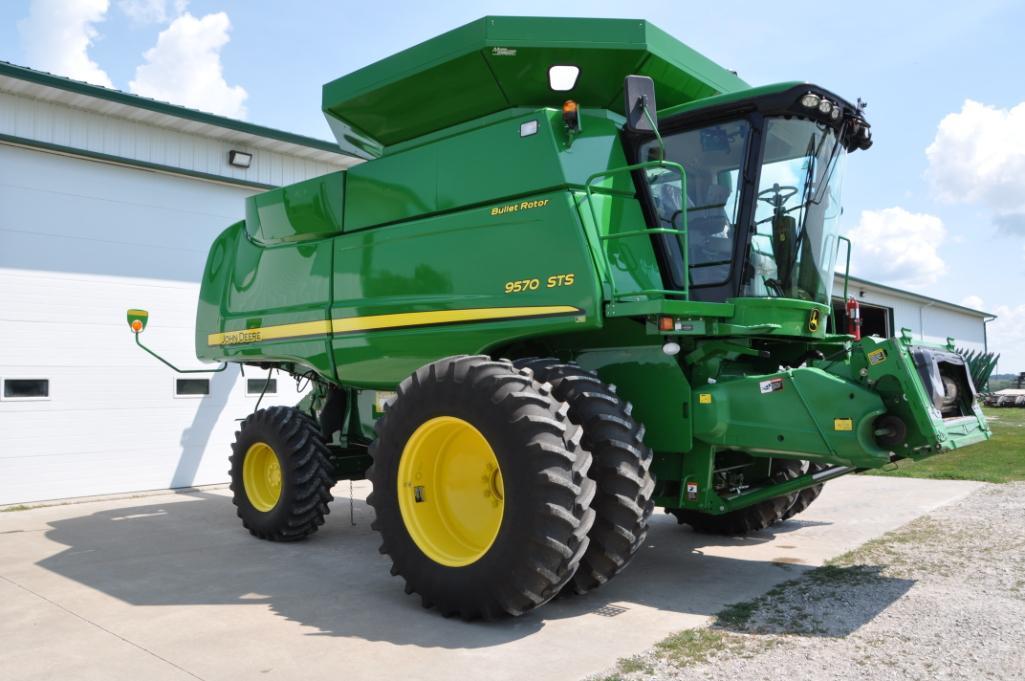 2011 John Deere 9570 STS 2wd combine