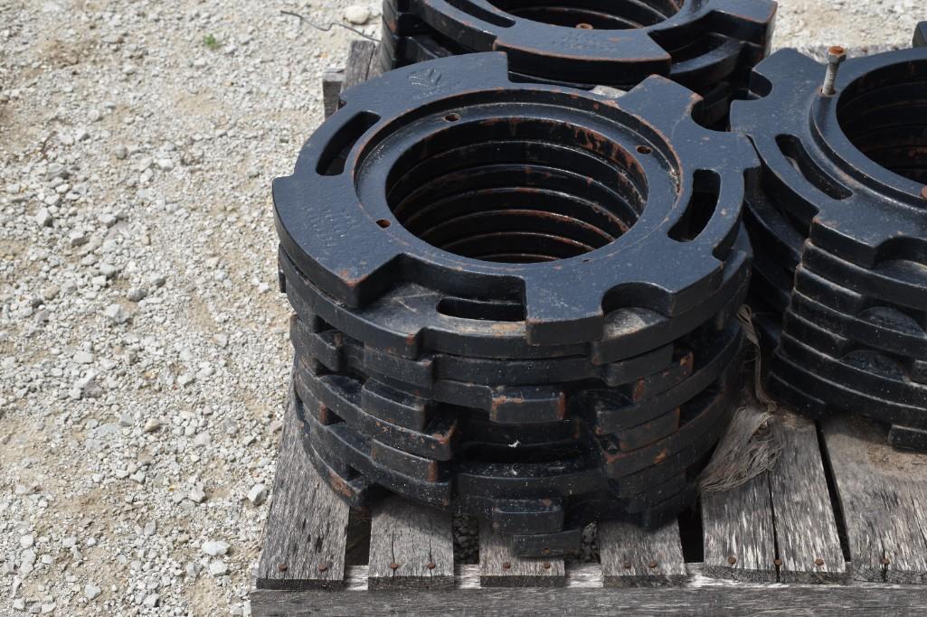 (10) New Holland wheel weights