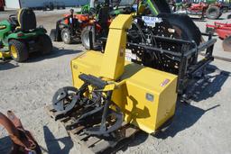 John Deere 5' front mount snow blower
