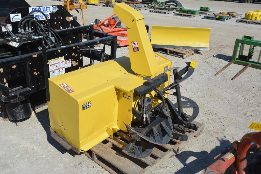 John Deere 5' front mount snow blower