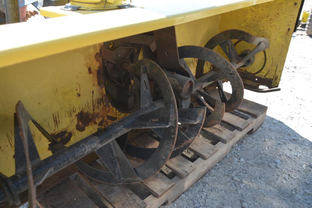 John Deere 5' front mount snow blower
