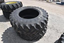 (2) 16.9R28 tires