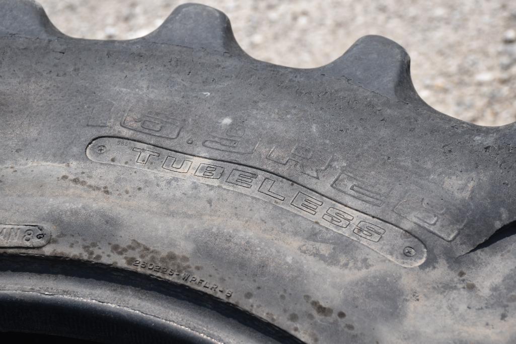 (2) 16.9R28 tires