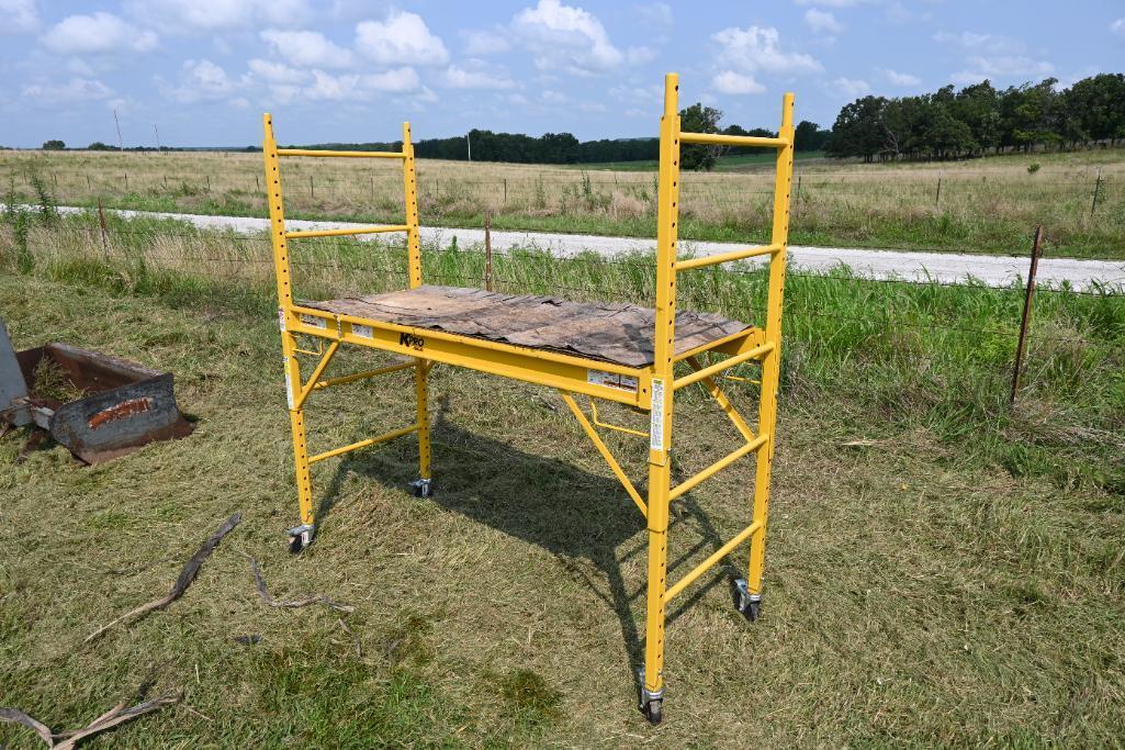 Keller KSRS-72 6' steel rolling scaffold
