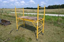 Keller KSRS-72 6' steel rolling scaffold