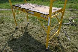 Keller KSRS-72 6' steel rolling scaffold