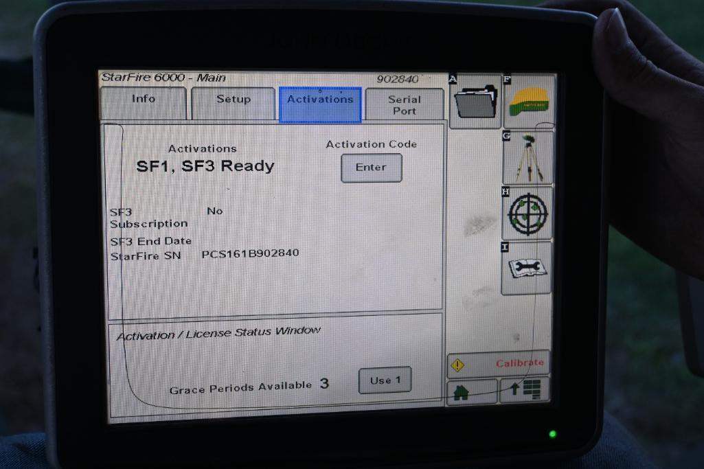 John Deere StarFire 6000 receiver