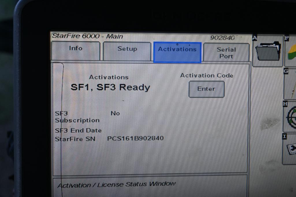 John Deere StarFire 6000 receiver