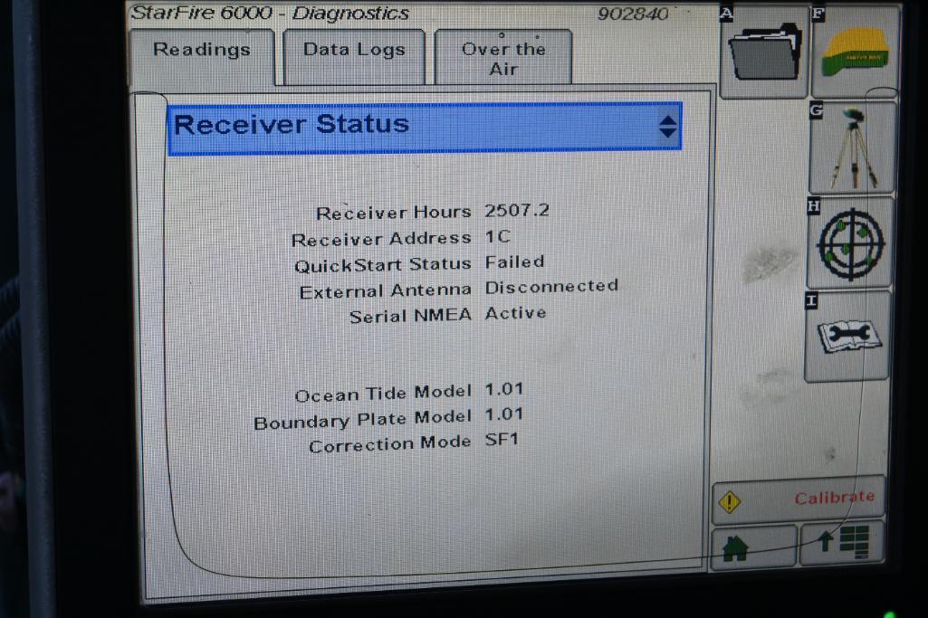 John Deere StarFire 6000 receiver