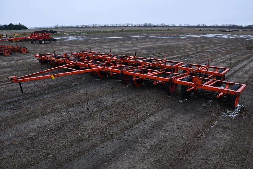 Jacobsen Blitzer 11 gang 28' pull-type fairway reel mower
