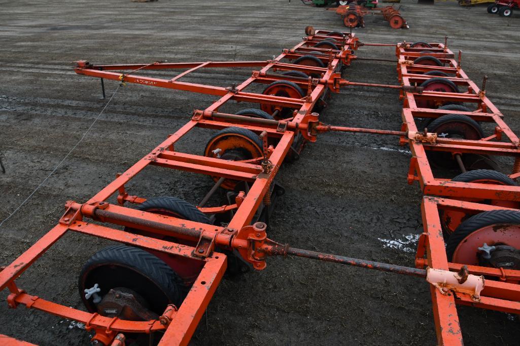 Jacobsen Blitzer 11 gang 28' pull-type fairway reel mower
